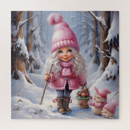 Puzzle Jolie Noel 9 Legpuzzel (Verticaal)