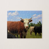 Puzzle KANSAS COW Legpuzzel (Horizontaal)