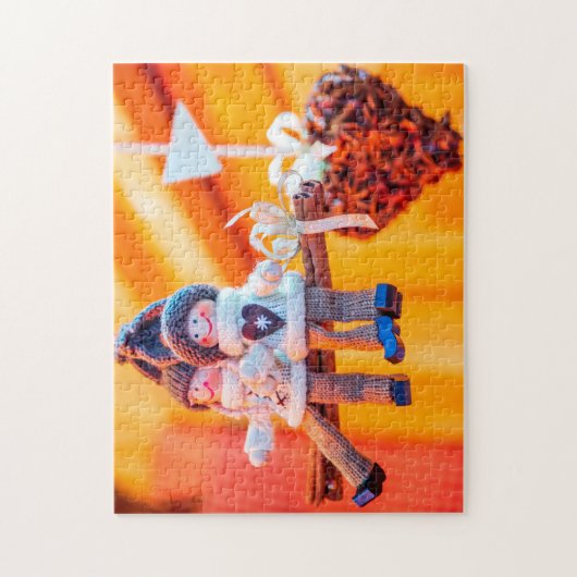 Puzzle-kerstversiering Legpuzzel (Verticaal)