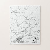 Puzzle - Kleur uw dageraad Legpuzzel (Verticaal)