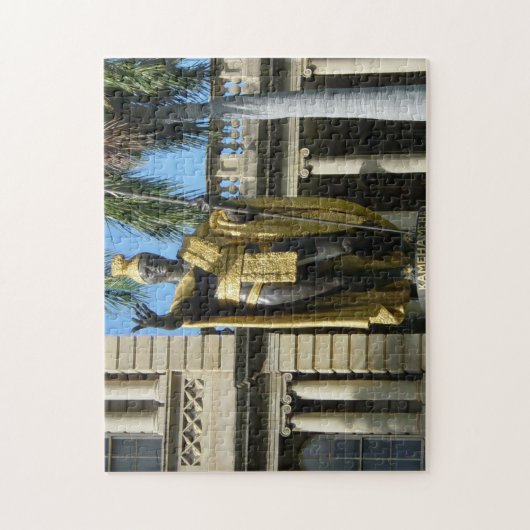 Puzzle, koning Kamehameha Legpuzzel (Verticaal)