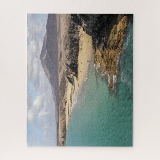 Puzzle Landscape of Lanzarote - Papagayo Legpuzzel (Verticaal)