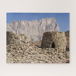 Puzzle Landscape of Oman - Beehive Tombs Legpuzzel