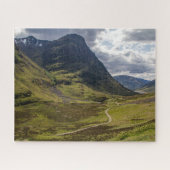 Puzzle Landscape of Scotland - Glencoe Valley 2 Legpuzzel (Horizontaal)