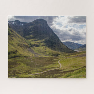 Puzzle Landscape of Scotland - Glencoe Valley 2 Legpuzzel