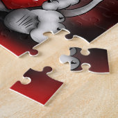 Puzzle Le chaton houdt van je Legpuzzel (Zijkant)