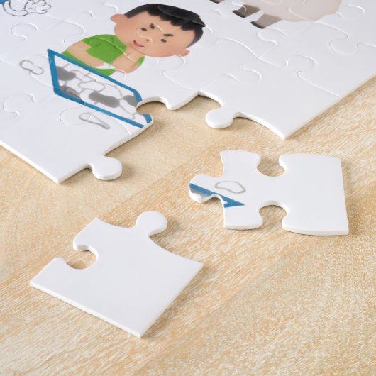 Puzzle Legpuzzel (Zijkant)