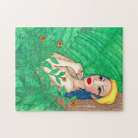 Puzzle Lilith, la Luna Negra Legpuzzel (Horizontaal)