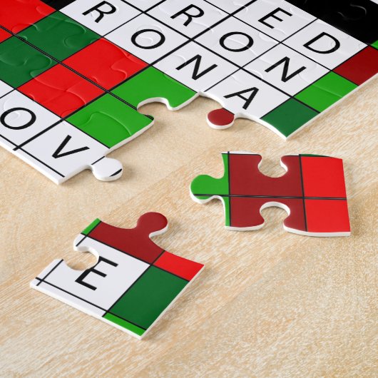 Puzzle Lovers Crossword Puzzle Gift Box! Legpuzzel (Zijkant)