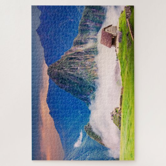 Puzzle Machu Picchu ruins, Inca Empire in Peru Legpuzzel (Verticaal)