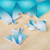 Puzzle Mandala Abstracte Lotus Flower Legpuzzel (Zijkant)