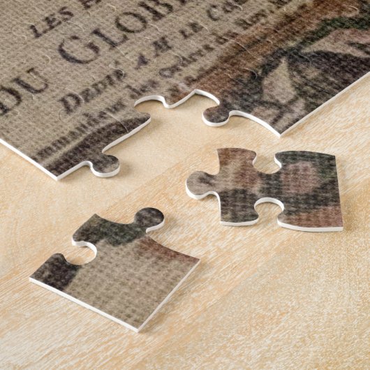 Puzzle mapa mundi mapa del globo legpuzzel (Zijkant)