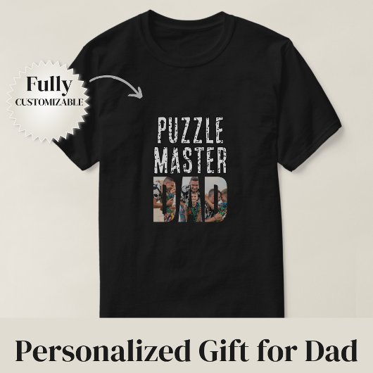 Puzzle Master Dad T-shirt