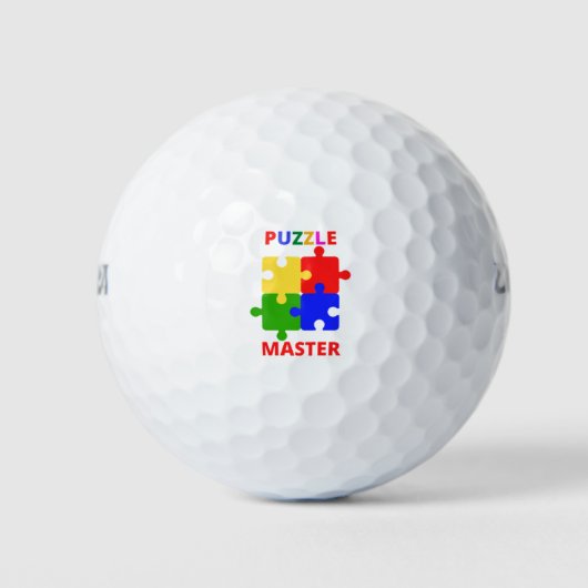 Puzzle Master Golfballen (Voorkant)