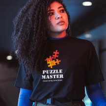 Puzzle Master Jigsaw Lovers Funny Quote