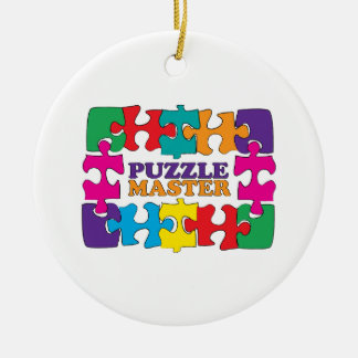 Puzzle Master Keramisch Ornament