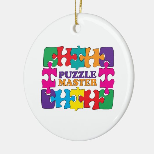 Puzzle Master Keramisch Ornament (Links)