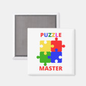 Puzzle Master Magneet (Voorkant / Achterkant)