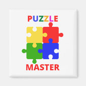 Puzzle Master Magneet (Voorkant)