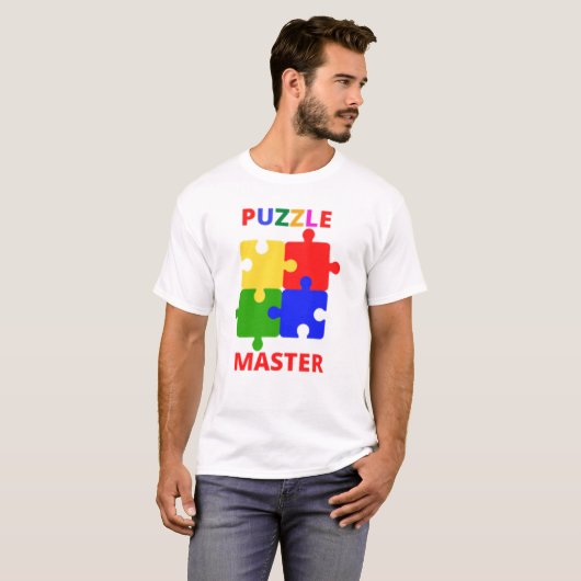 Puzzle Master T-shirt (Voorkant volledig)
