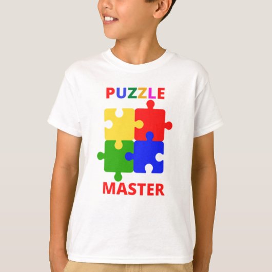 Puzzle Master T-shirt (Voorkant)