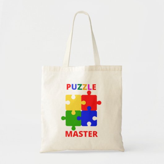 Puzzle Master Tote Bag (Voorkant)