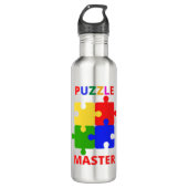 Puzzle Master Waterfles (Voorkant)