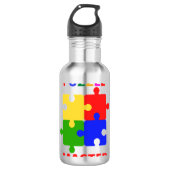 Puzzle Master Waterfles (Voorkant)