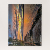 Puzzle | McCall Idaho Sunset on Payette Legpuzzel (Verticaal)