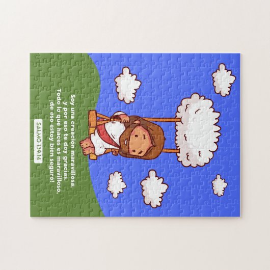 Puzzle - Mensaje cristiano Legpuzzel (Horizontaal)