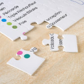 Puzzle Meridianen van Acupunctuur, Chinese geneesk Legpuzzel (Zijkant)