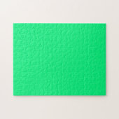 Puzzle met Bright Neon Green Background Legpuzzel (Horizontaal)