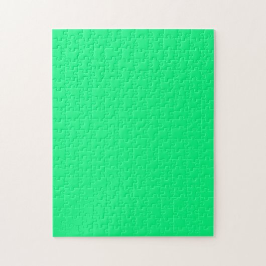 Puzzle met Bright Neon Green Background Legpuzzel (Verticaal)