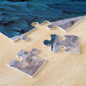 Puzzle met cadeau/projectielampjes legpuzzel (Zijkant)