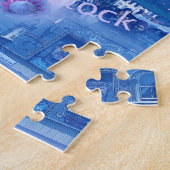 Puzzle met cadeaudoos over Kaapstad Legpuzzel (Zijkant)