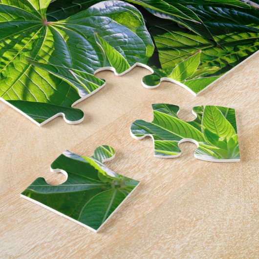 Puzzle met Funny Cello Paking Frog Legpuzzel (Zijkant)