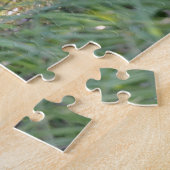Puzzle met Gift Box/Doe in Bossen Legpuzzel (Zijkant)