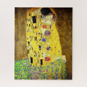 Puzzle met Klimt's The Kiss Legpuzzel (Verticaal)