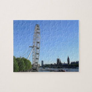 Puzzle met London Eye Ferris Wheel Legpuzzel