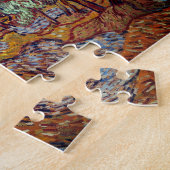 Puzzle met Vincent Van Gogh's "Olijfbomen" Legpuzzel (Zijkant)