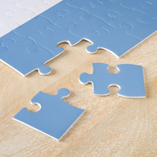 Puzzle met vlag van Argentinië Legpuzzel (Zijkant)