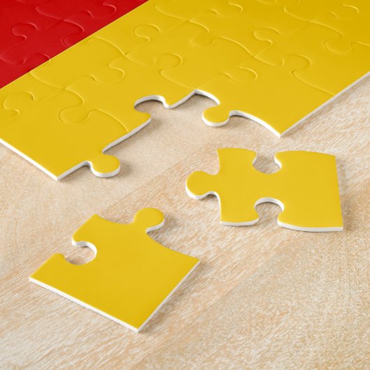 Puzzle met vlag van Duitsland Legpuzzel (Zijkant)