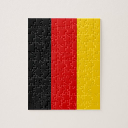 Puzzle met vlag van Duitsland Legpuzzel (Verticaal)