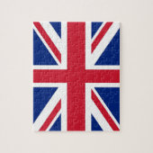Puzzle met vlag van het Verenigd Koninkrijk Legpuzzel (Verticaal)