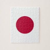 Puzzle met vlag van Japan Legpuzzel (Verticaal)