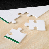 Puzzle met vlag van Monterey City Legpuzzel (Zijkant)