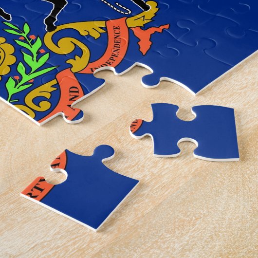 Puzzle met vlag van Pennsylvania State Legpuzzel (Zijkant)