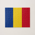 Puzzle met vlag van Roemenië Legpuzzel<br><div class="desc">Voeg een vleugje Roemeense trots toe aan je collectie met onze puzzel met de vlag van Roemenië! Deze puzzel is gemaakt met nauwgezette aandacht voor detail en is meer dan alleen een leuke activiteit; het is een viering van het erfgoed en de culturele trots van Roemenië. Het levendige ontwerp toont...</div>