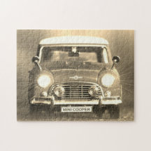 Puzzle Mini Cooper Car