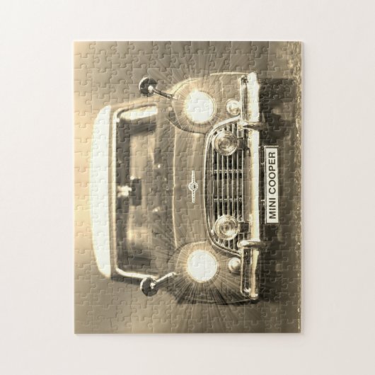 Puzzle Mini Cooper Car Legpuzzel (Verticaal)